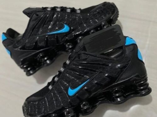 Nike Air Max Shox Black and Blue