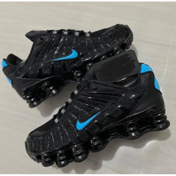 Nike Air Max Shox Black and Blue